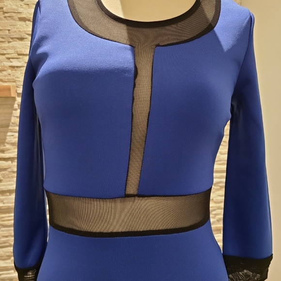 VENUS SHEER STRETCH DRESS - Picture 4 of 6